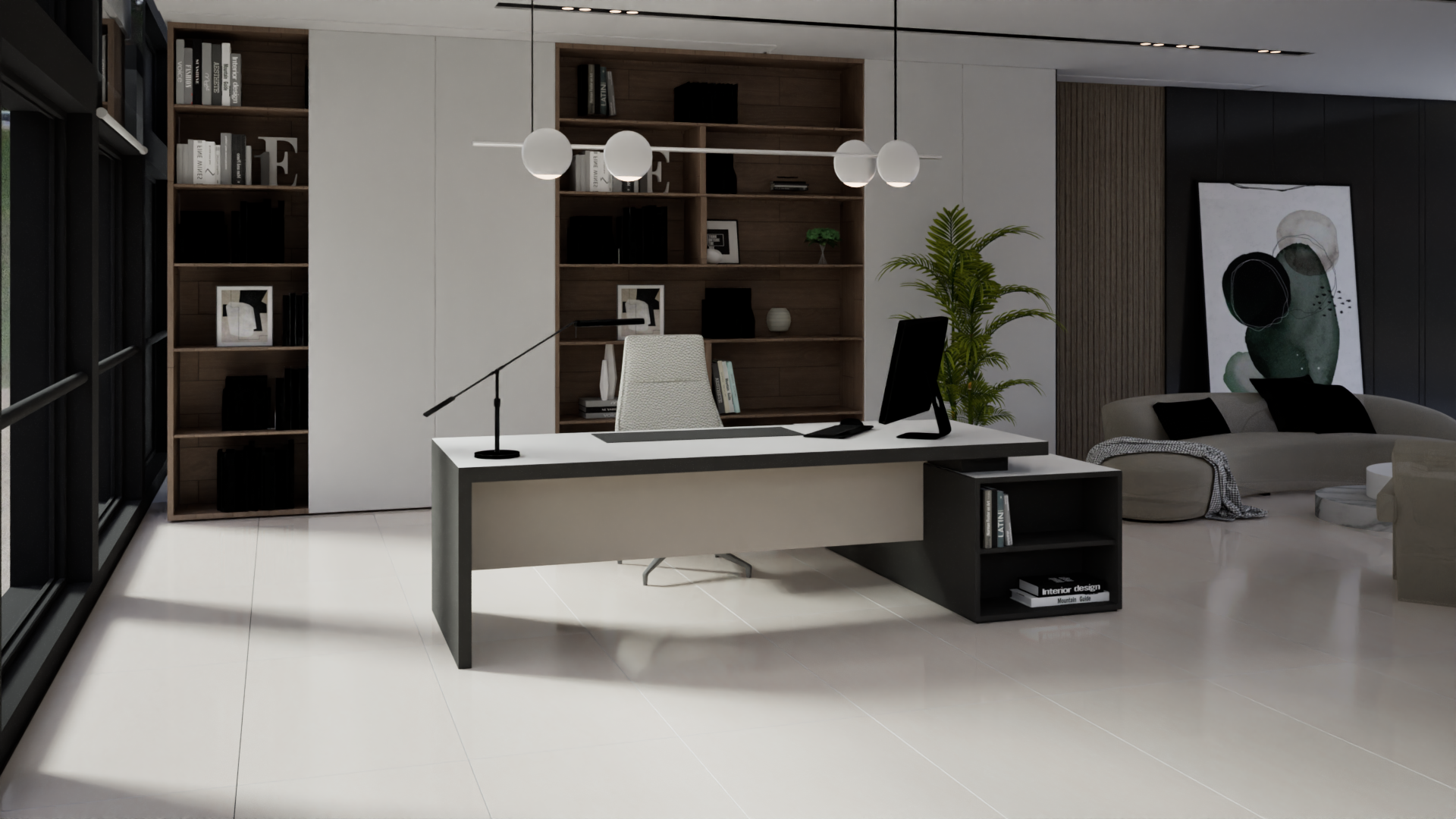 Porcelaine fini mat 24"x48"